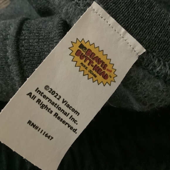 Urban Outfitters Nwot MTV Beavis And Butt-Head Crew Neck Sweatshirt Small MRP 59 - Picture 3 of 4